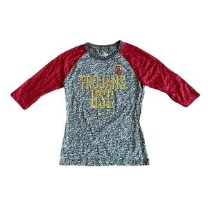 Nike USC Trojans Raglan Tee - Size M